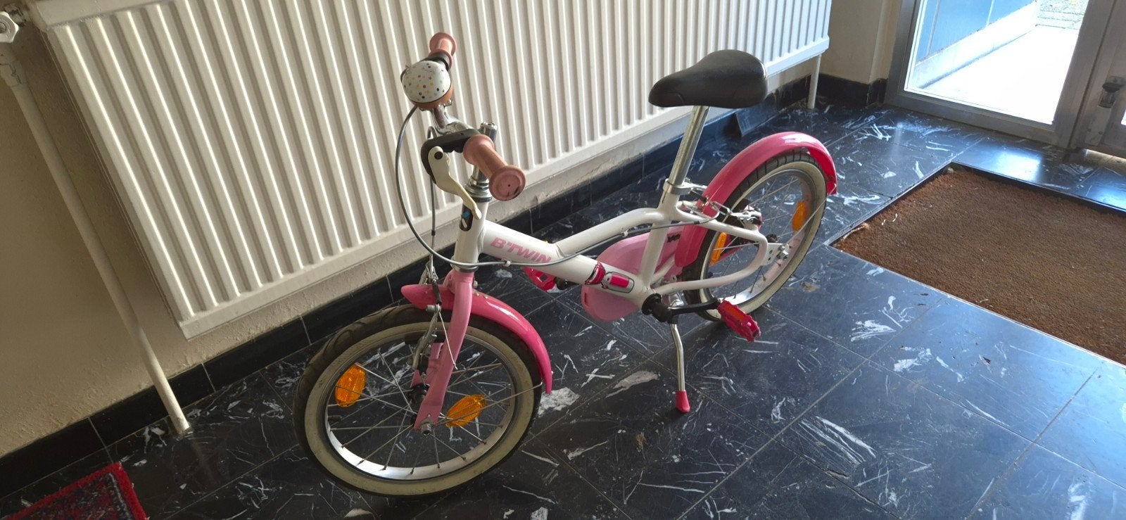 Velo fille b-twin 16 pouces, Enlèvement, Utilisé, B'twin decathlon, Stabilisateurs