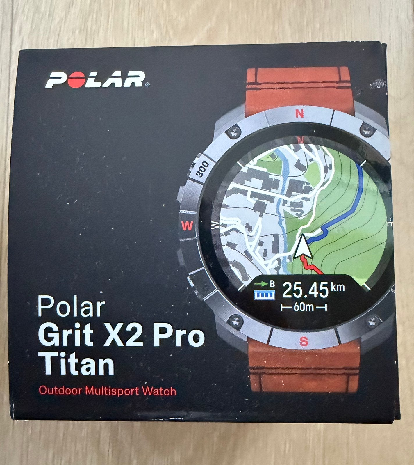 Polar grit x2 pro Titan, Avancer d'un pas, Étanche, Enlèvement ou Envoi, Comme neuf