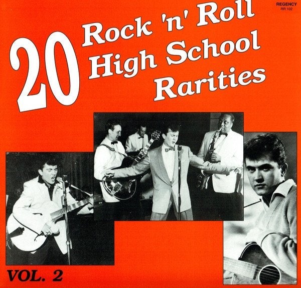 20 Rock'N'Roll High School Rarities Vol. 2 - Popcorn Lp, 12 pouces, Housse de protection extérieure, Enlèvement ou Envoi, Comme neuf