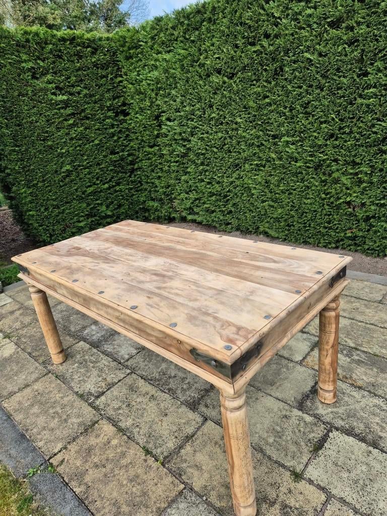Table de ferme ancienne en bois, Antiquités & Art, Antiquités | Meubles | Tables, Enlèvement