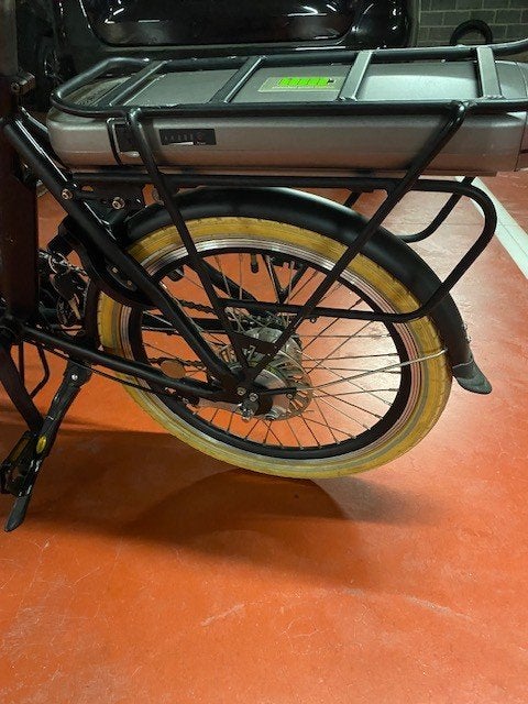 Electrische Plooifiets , merk BEAUFORT, Ophalen, Minder dan 10 versnellingen, Vering, Zo goed als nieuw