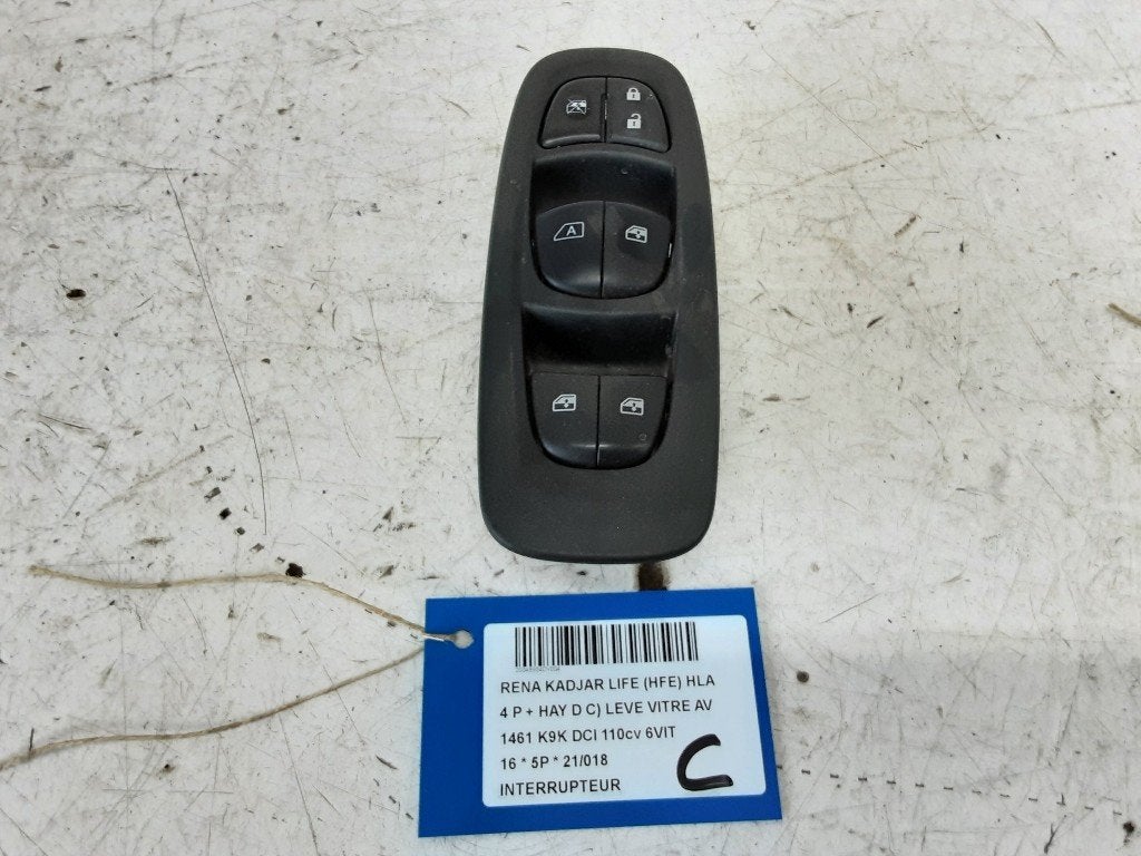 COMMUTATEUR Renault Kadjar (RFEH) (01-2015/-) (254011766R), Autos : Pièces & Accessoires, Renault, Utilisé, Peter-Huppertz-Straße 5
51063  Köln, DE