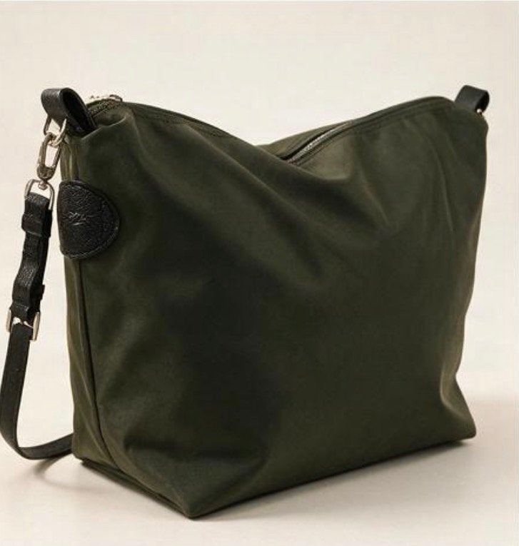 Longchamp Le Slouchy & Le Pliable – Sac M neufe, Enlèvement ou Envoi, Neuf, Vert, Femme
