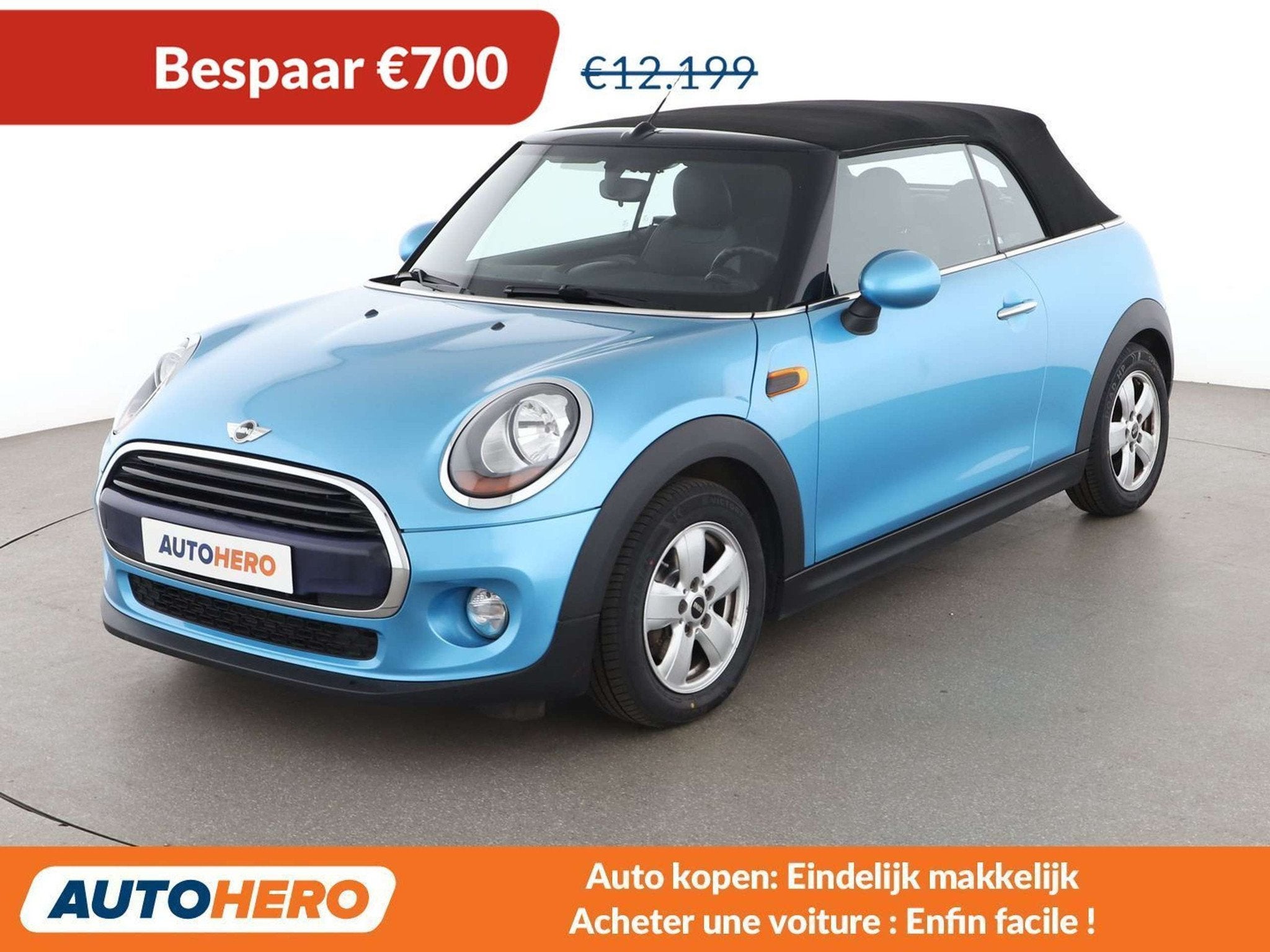 MINI Cooper Cabrio Cooper (année de construction 2016), Autos, Achat, Cabriolet, Boîte manuelle, 2 portes