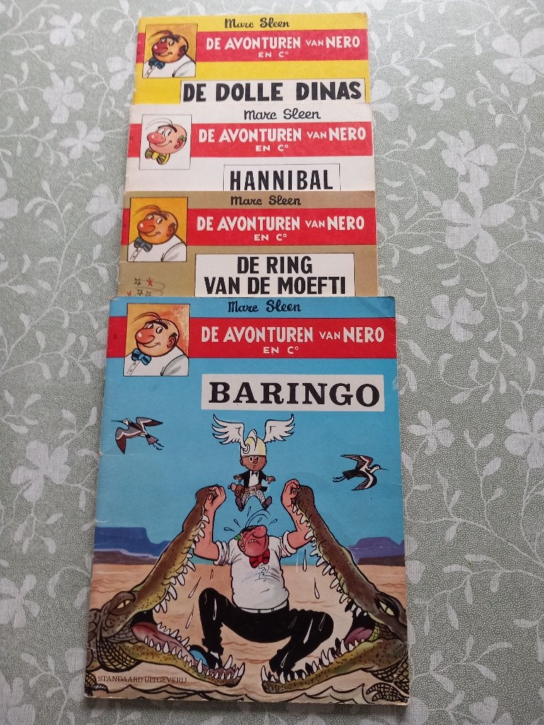 4 strips van Marc-Sleen (0,50€/st), Boeken, Meerdere stripboeken, Ophalen, Gelezen, Marc Sleen