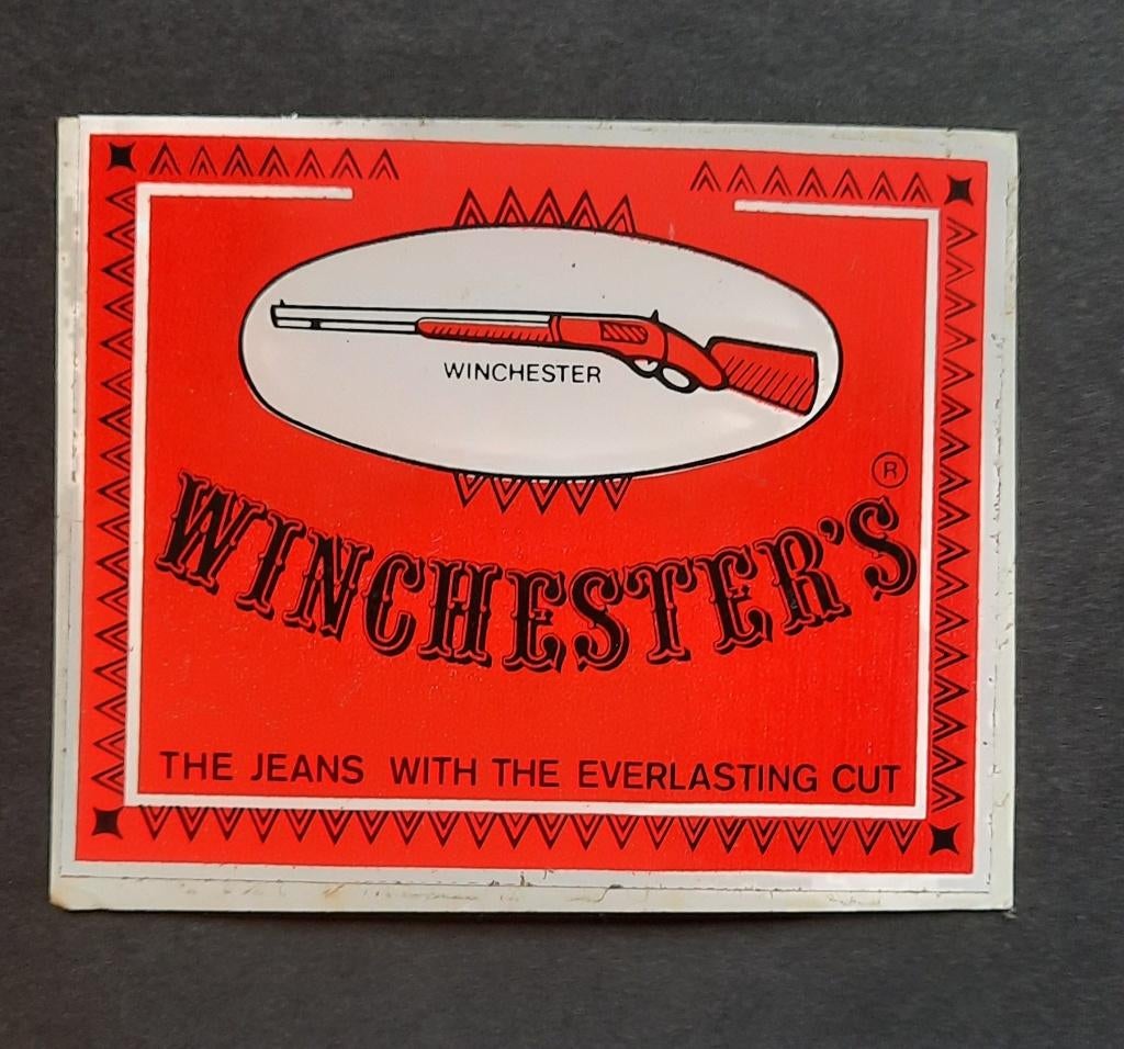 Sticker Winchester's - The Jeans, Verzamelen, Ophalen of Verzenden, Gebruikt
