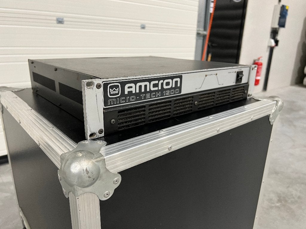 Crown/Amcron Micro-Tech MT-1200 2x480W/4Ohm, TV, Hi-fi & Vidéo, Enceintes, Utilisé, Autres marques, Enlèvement