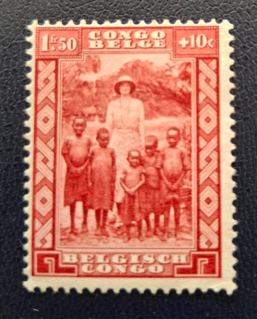Timbre OBP 195 du Congo belge (*), Sans timbre, Enlèvement ou Envoi, Affranchi, Timbre-poste