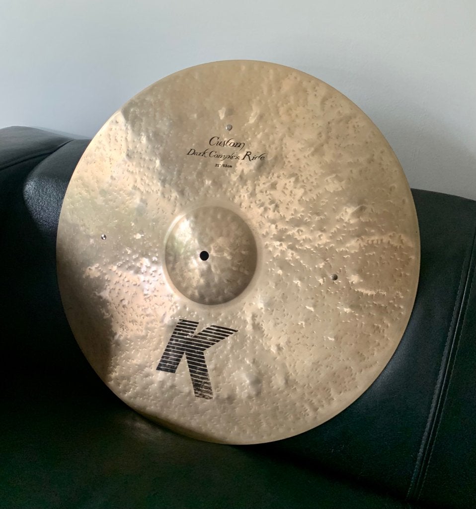 ZILDJIAN K Custom - 21" Dark Complex Ride  *RARE*, Ophalen of Verzenden, Overige merken