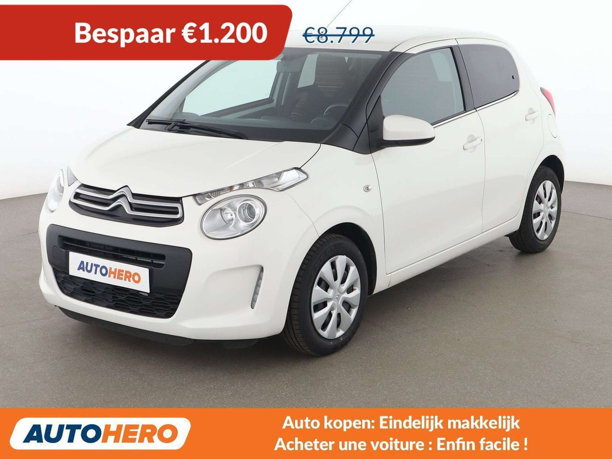 Citroën C1 1.0 VTi Feel (année de construction 2019), Autos, Citroën, Achat, 998 cm³, Euro 6, 110 g/km