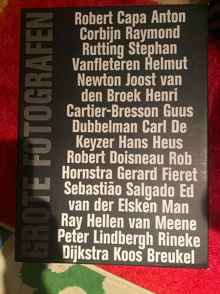 Grote fotografen, Boeken, Ophalen, Zo goed als nieuw, Fotografen