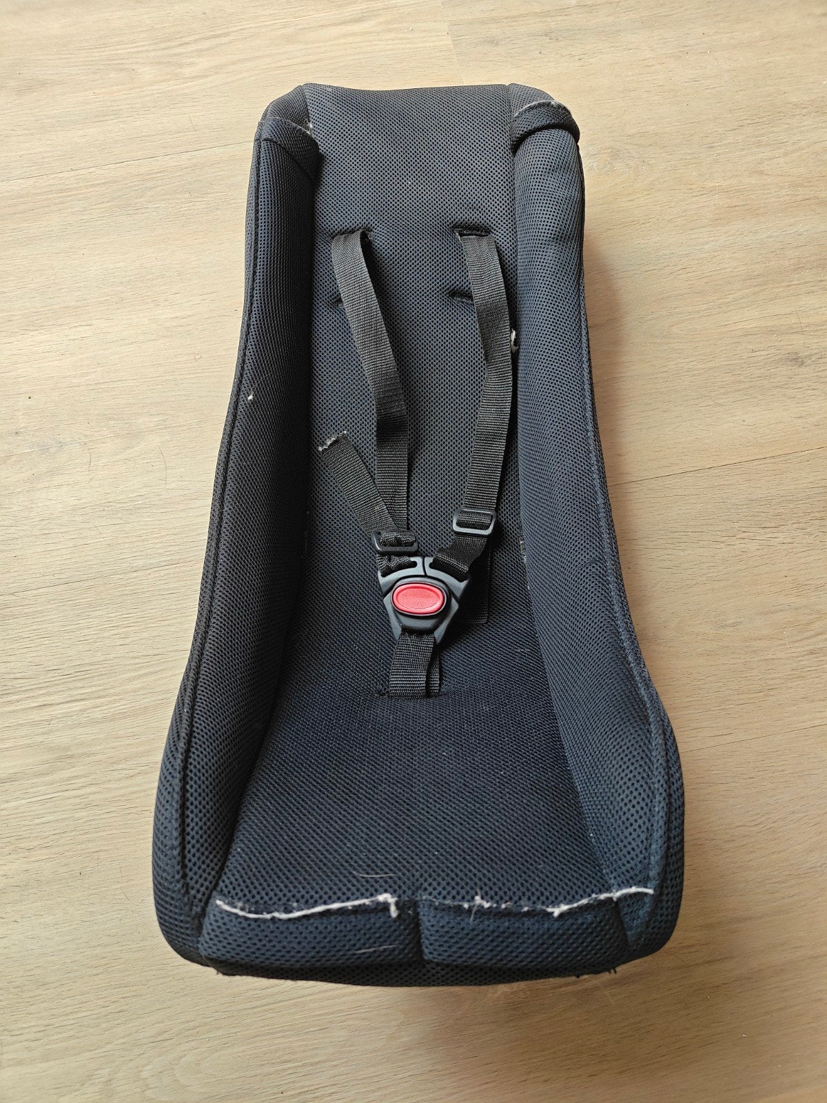 Babboe babystoeltje voor bakfiets, Ophalen