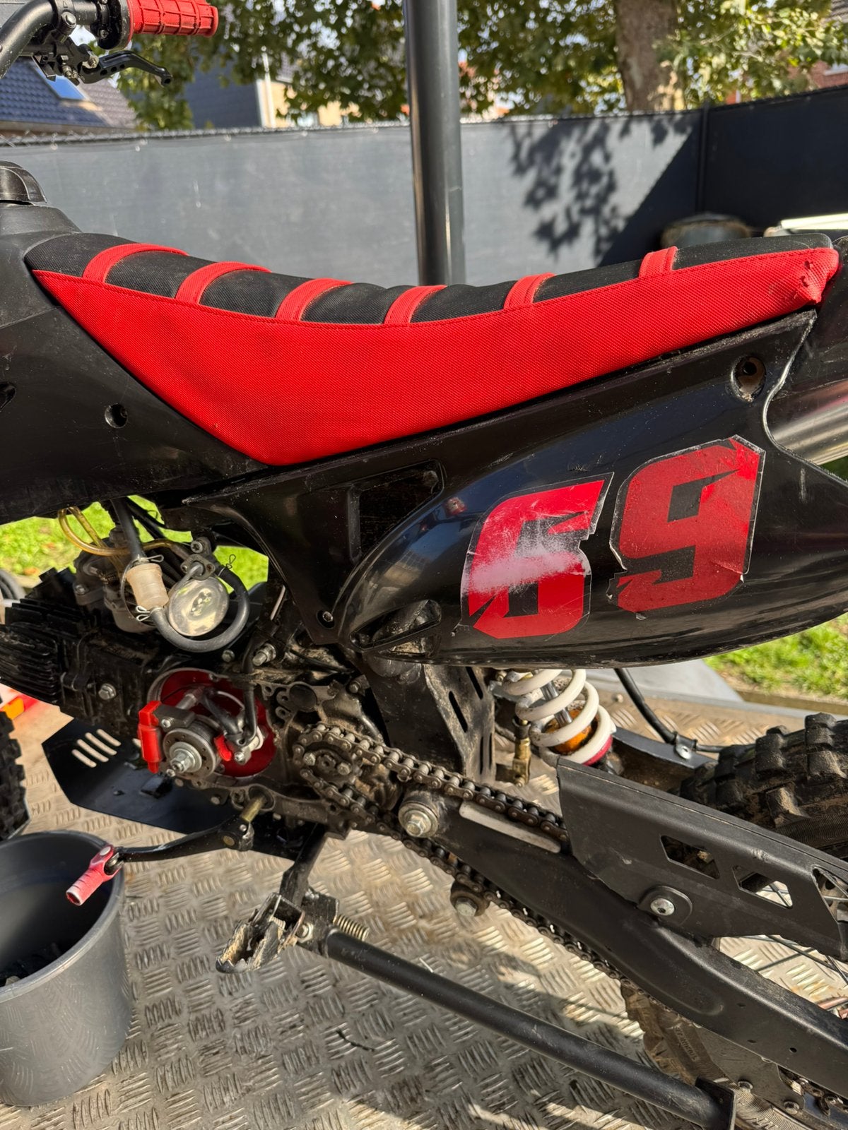 Pitbike 125cc, Fietsen en Brommers, Ophalen, Zo goed als nieuw