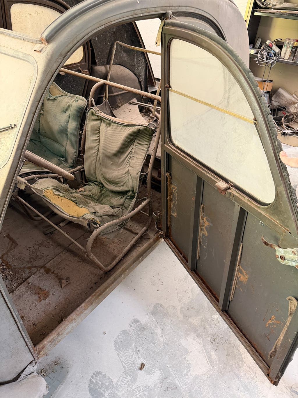 1953 Citroen 2CV 2PK type A + onderdelen, foto 5