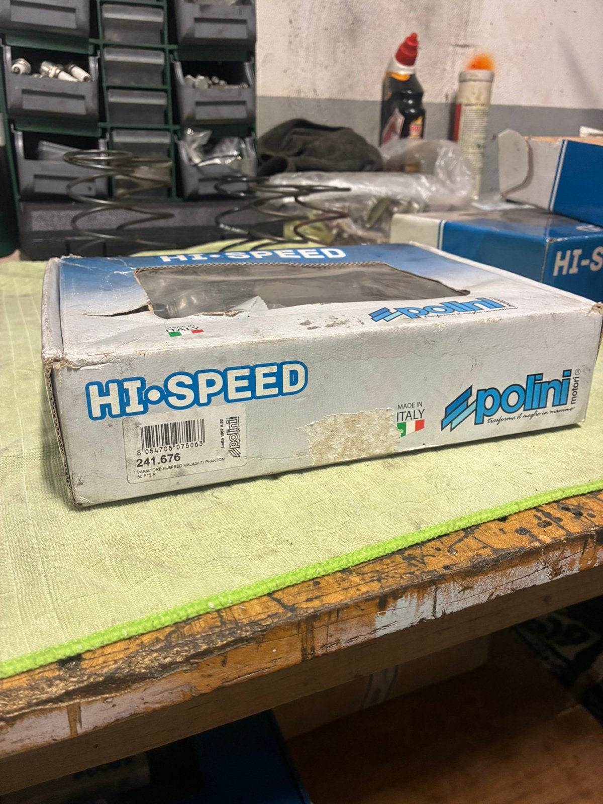 Polini hi speed vario set malaguti, Ophalen of Verzenden, Zo goed als nieuw