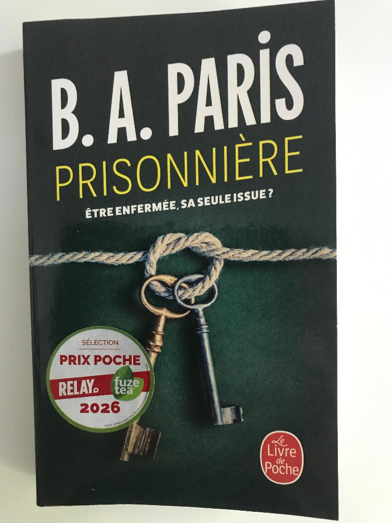 B.A. PARIS prisonnière, Enlèvement, Neuf, Belgique