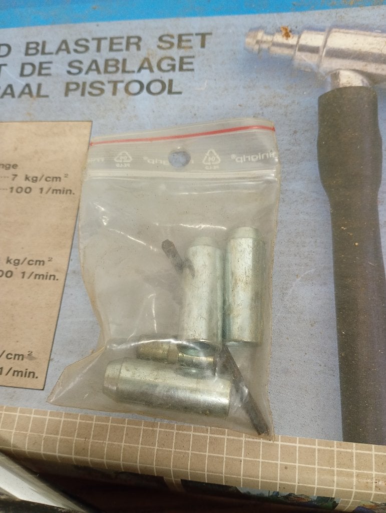 Zandstraal pistool, Doe-het-zelf en Bouw, Ophalen, Gebruikt