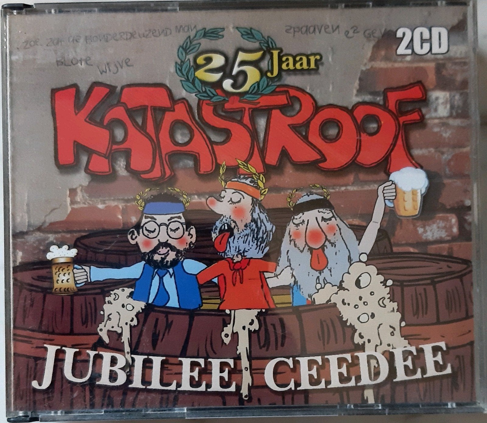 dubbelCD 25 JAAR KATASTROOF JUBILEUM CEEDEE, Ophalen of Verzenden, Zo goed als nieuw