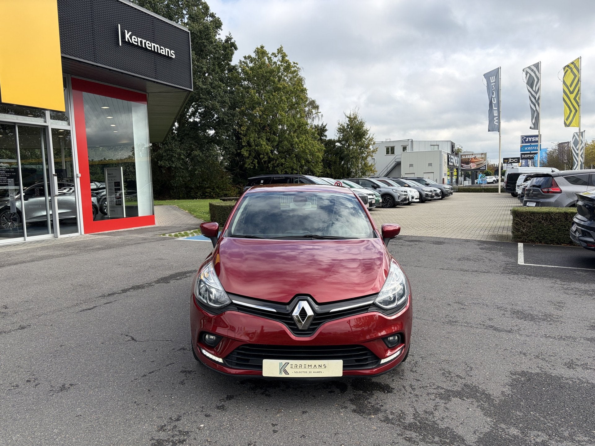 Renault Clio 0.9 TCe Limited, Autos, Rouge, Achat, Euro 6, Entreprise