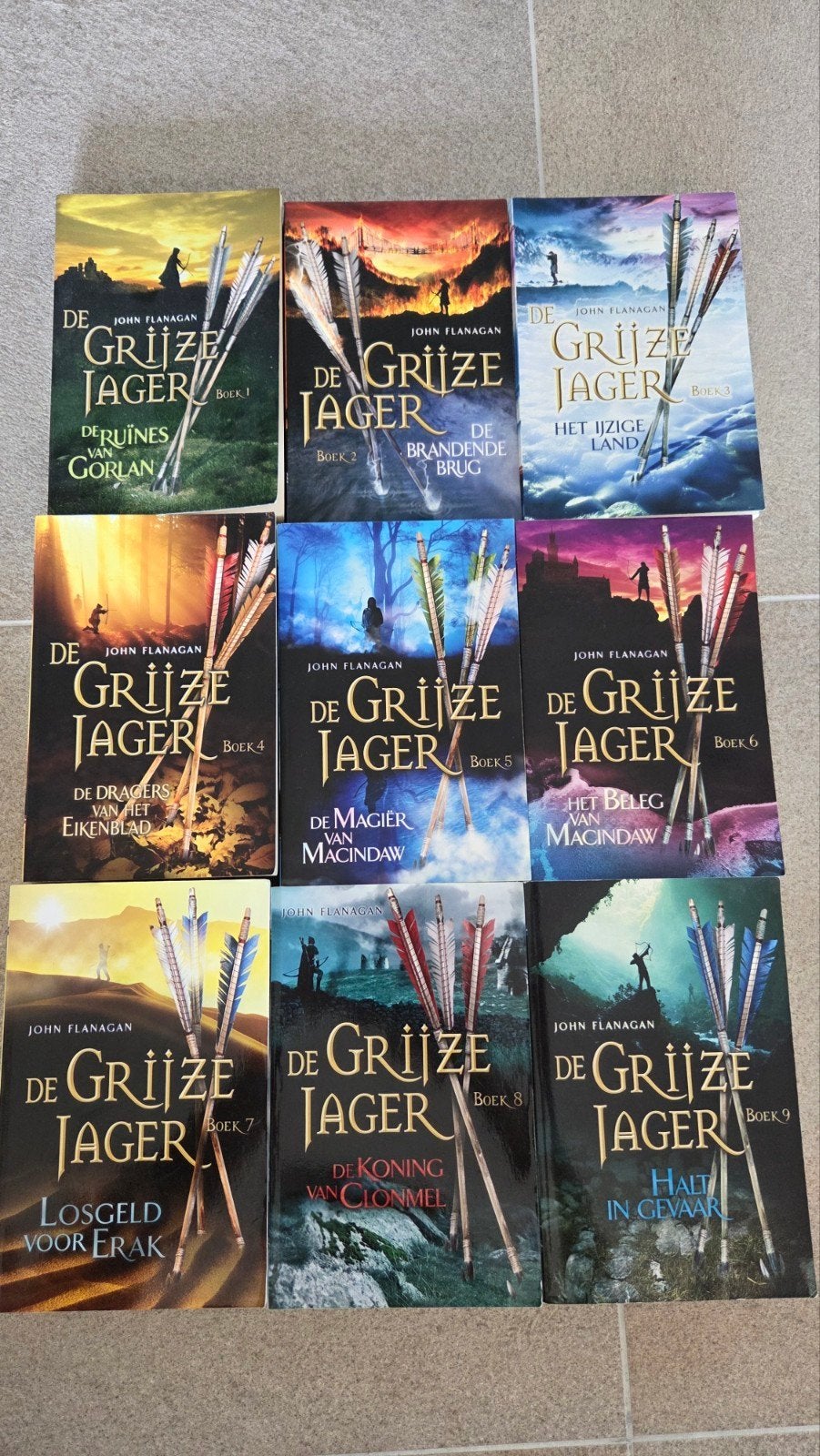 De Grijze Jager - boeken 1 t/m 9, Boeken, Ophalen
