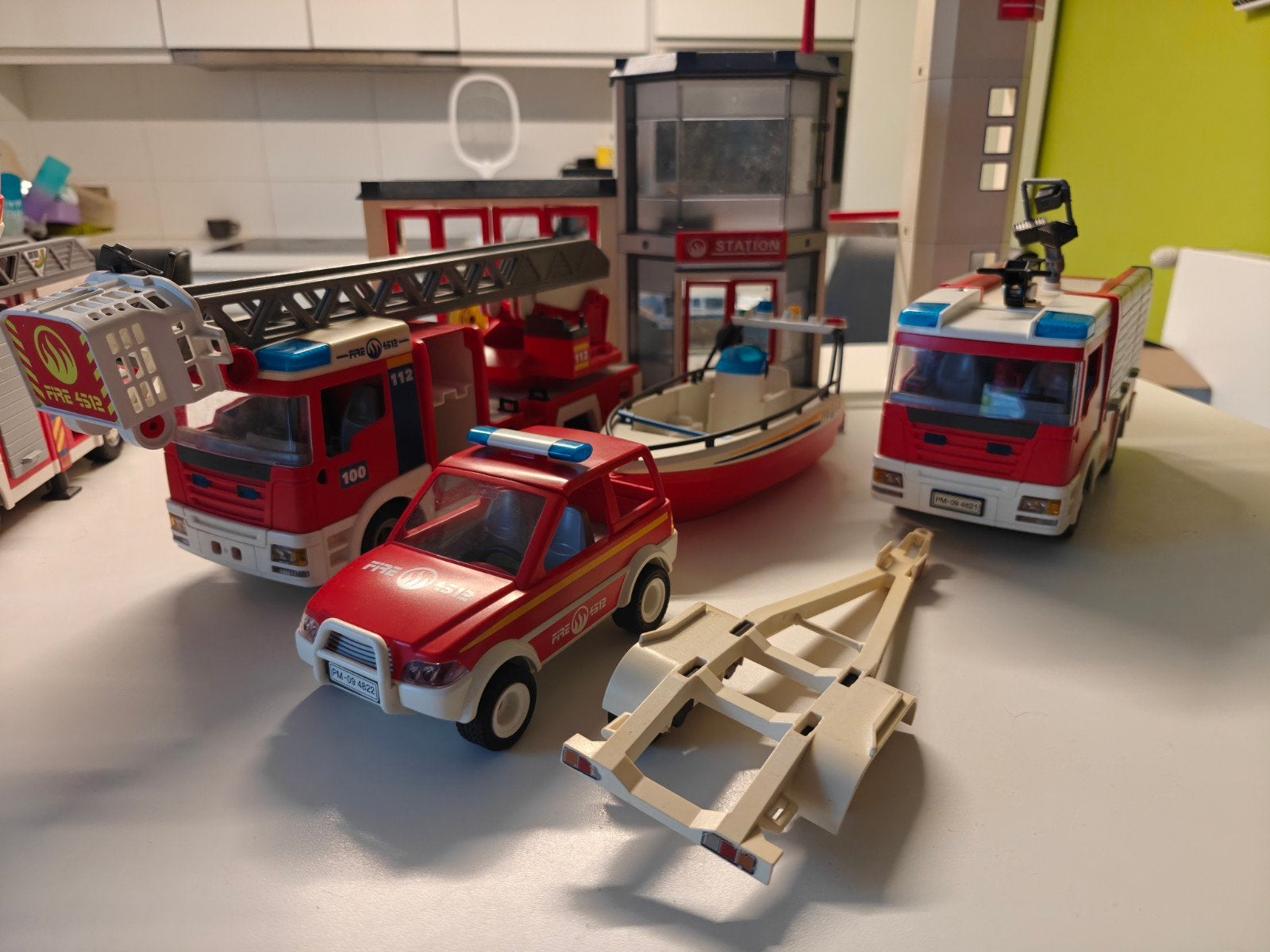 lot 2 playmobil, Ophalen