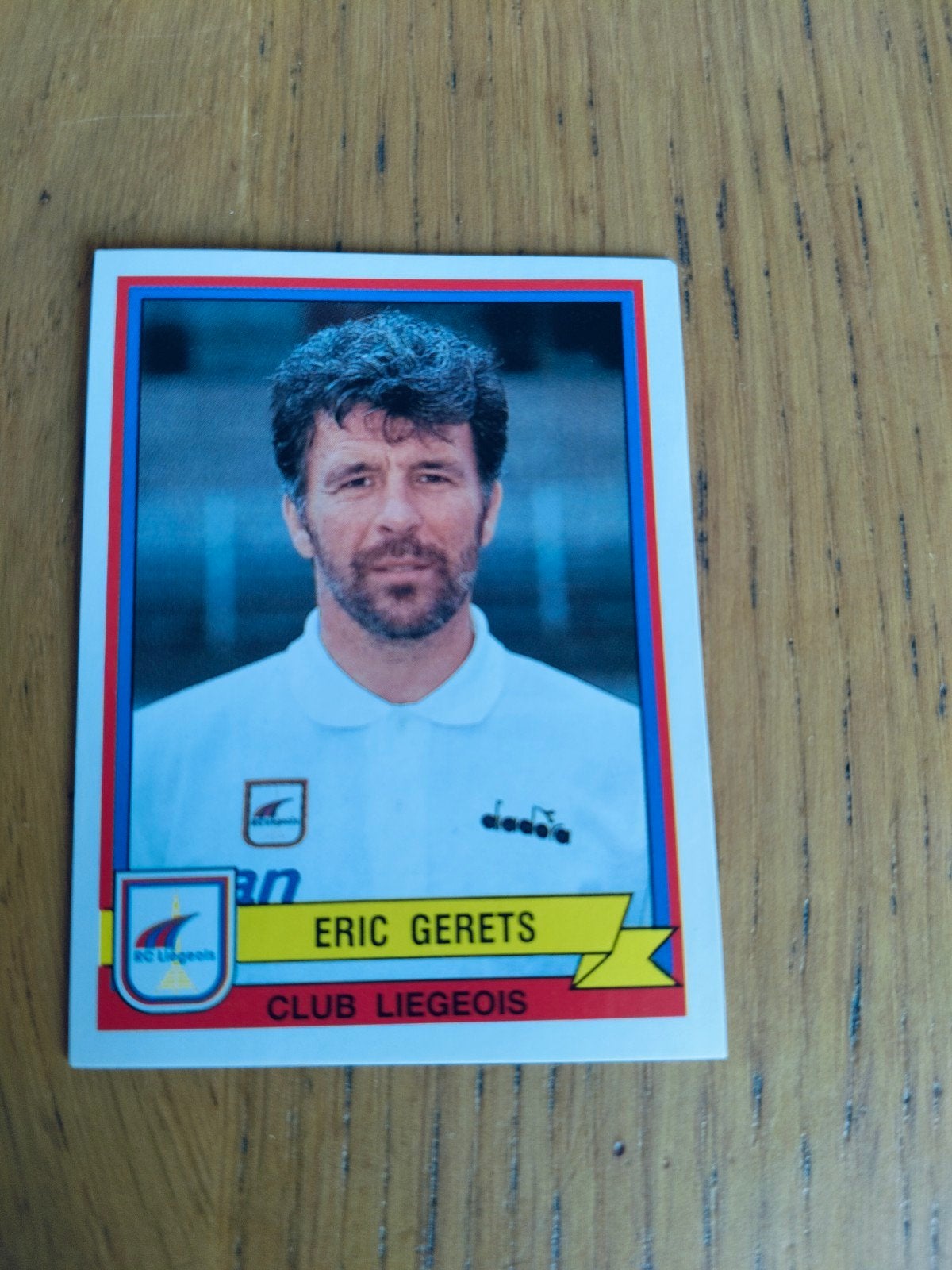 Panini Football 94 Eric Gerets Club Luik, Ophalen of Verzenden
