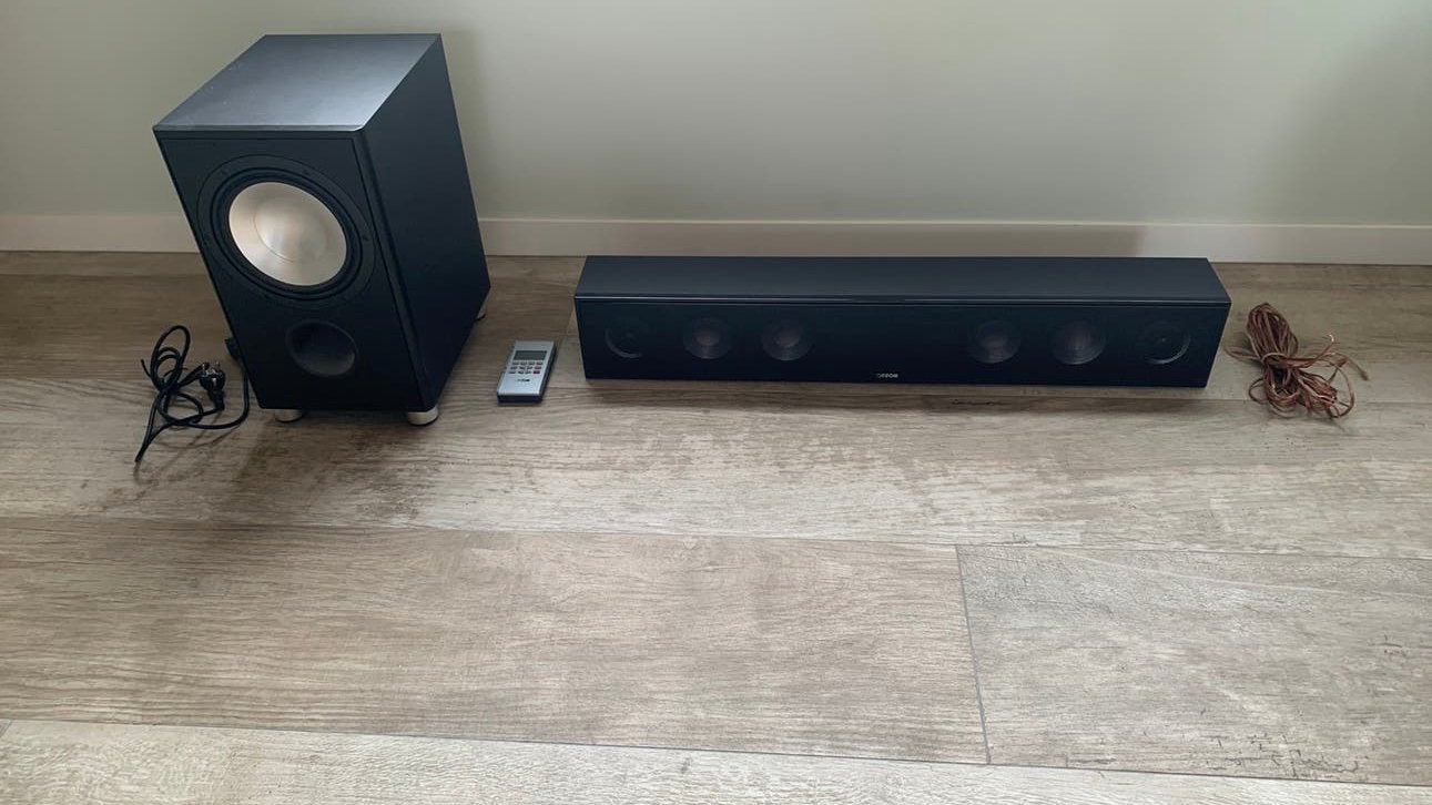 Canton tv boxen digital movie 1, Ophalen, Gebruikt, Soundbar, 70 watt of meer