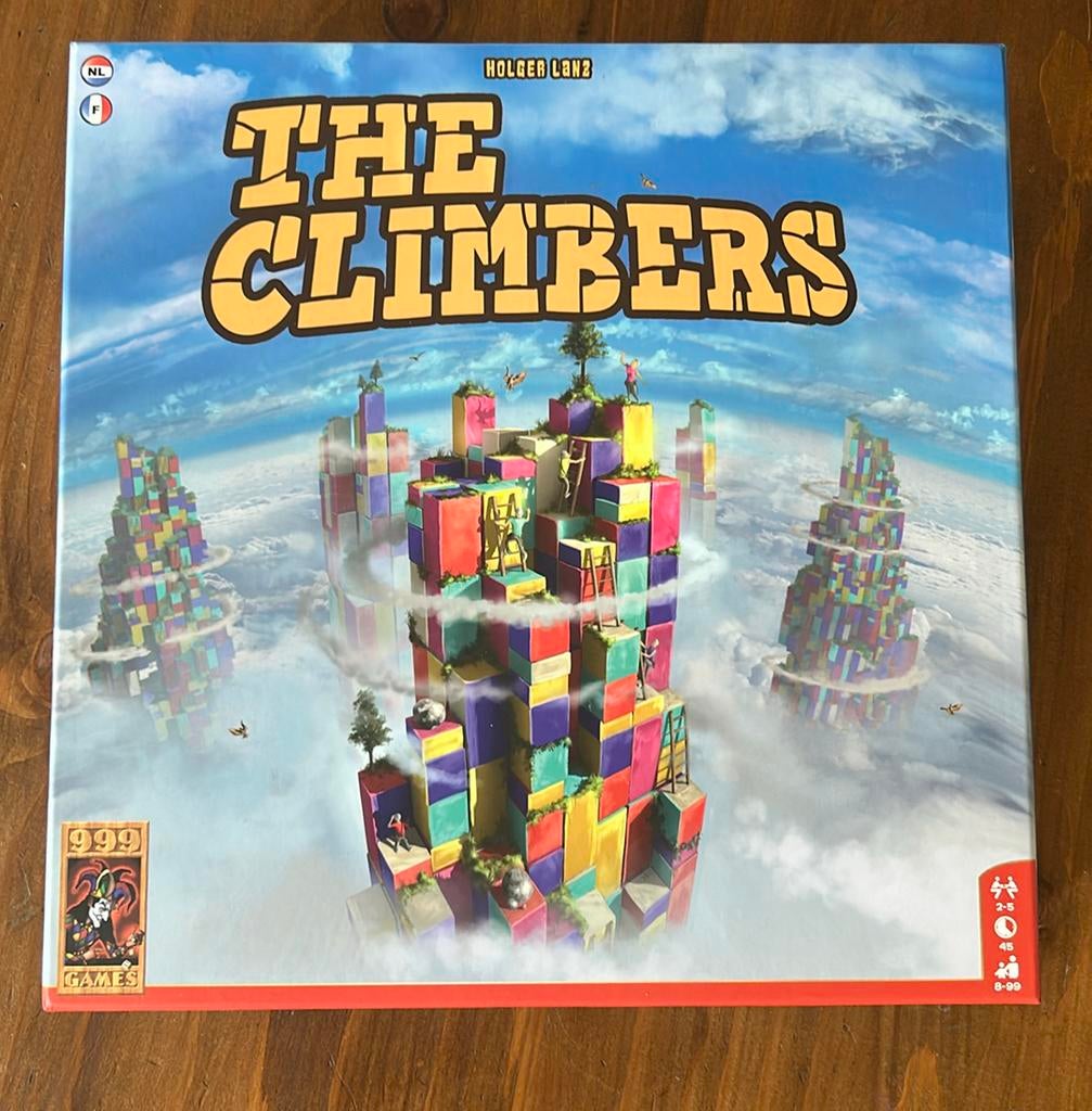 The climbers gezelschapsspel, Hobby en Vrije tijd, Vijf spelers of meer, Ophalen, Zo goed als nieuw