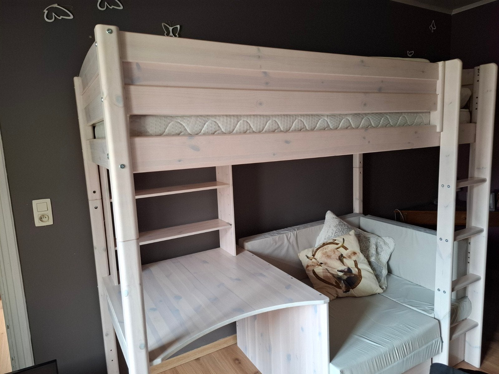 Lit superposé, Maison & Meubles, Chambre à coucher | Lits superposés & Lits mezzanines, 90 cm, Enlèvement ou Envoi, Une personne