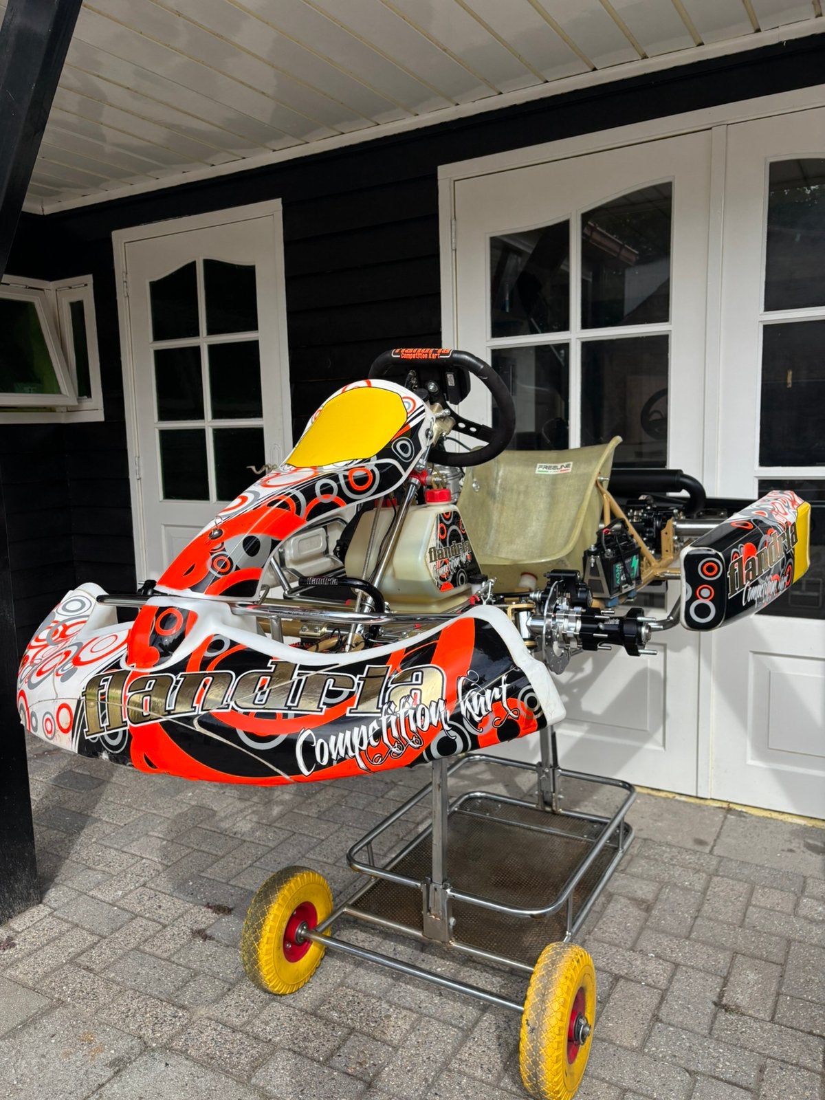 Flandria kart Rotax Max Senior 125 Nieuw! ZGAN, Ophalen, Zo goed als nieuw, Kart