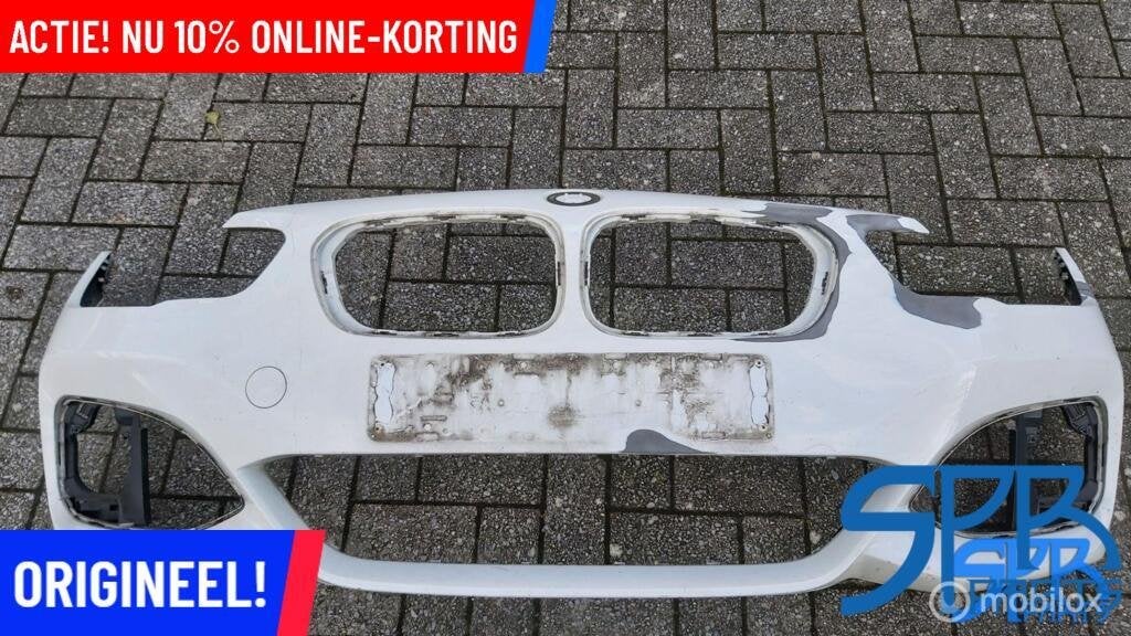Voorbumper BMW 1-SERIE FACELIFT F20 F21 M M-pack 51118060283, Gebruikt, Voor, Ophalen of Verzenden, Bumper