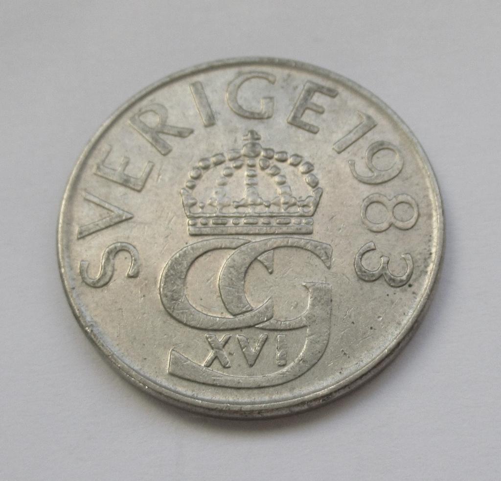 Suède 5 couronnes 1983, Timbres & Monnaies, Envoi