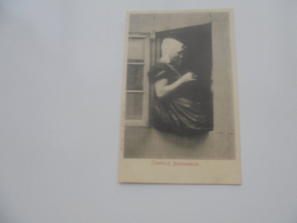 klederdracht, Verzenden, Voor 1920, Ongelopen, Klederdracht