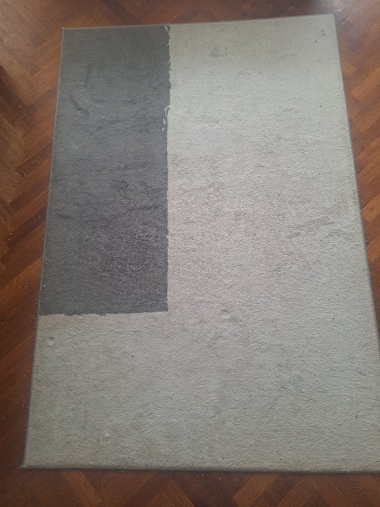 Tapis ikea poil ras 130x195 gris clair/gris foncé, 150 à 200 cm, Gris, 100 à 150 cm, Enlèvement
