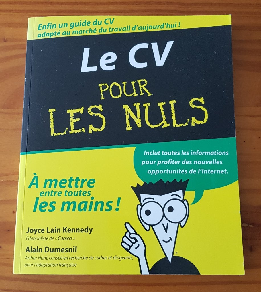 Le CV pour les nuls, Verzenden, Gelezen