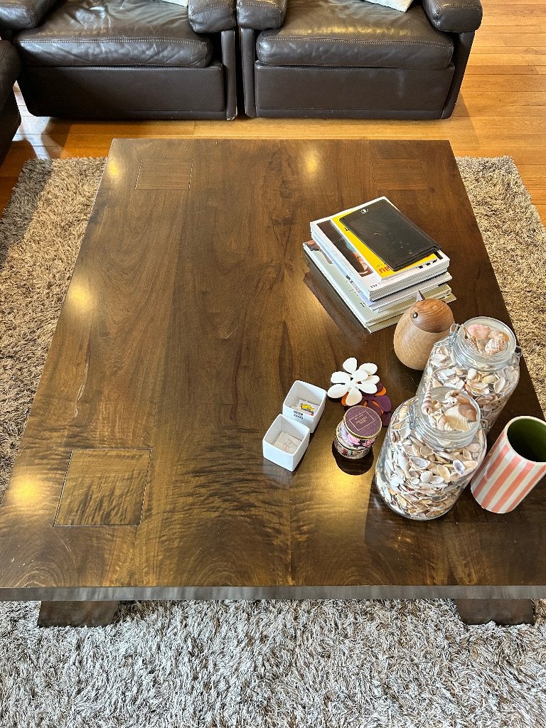 Salontafel, Ophalen, Zo goed als nieuw, Vierkant, Overige houtsoorten
