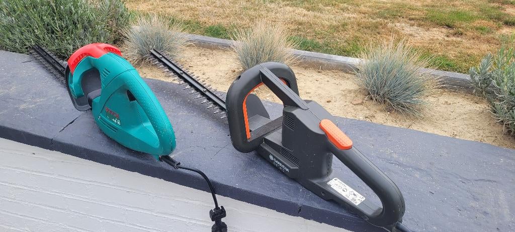 Bosch Heggenschaar AHS48-16 + GRATIS Gardena Heggenschaar., Tuin en Terras, Ophalen, Zo goed als nieuw, Elektrisch, Bosh