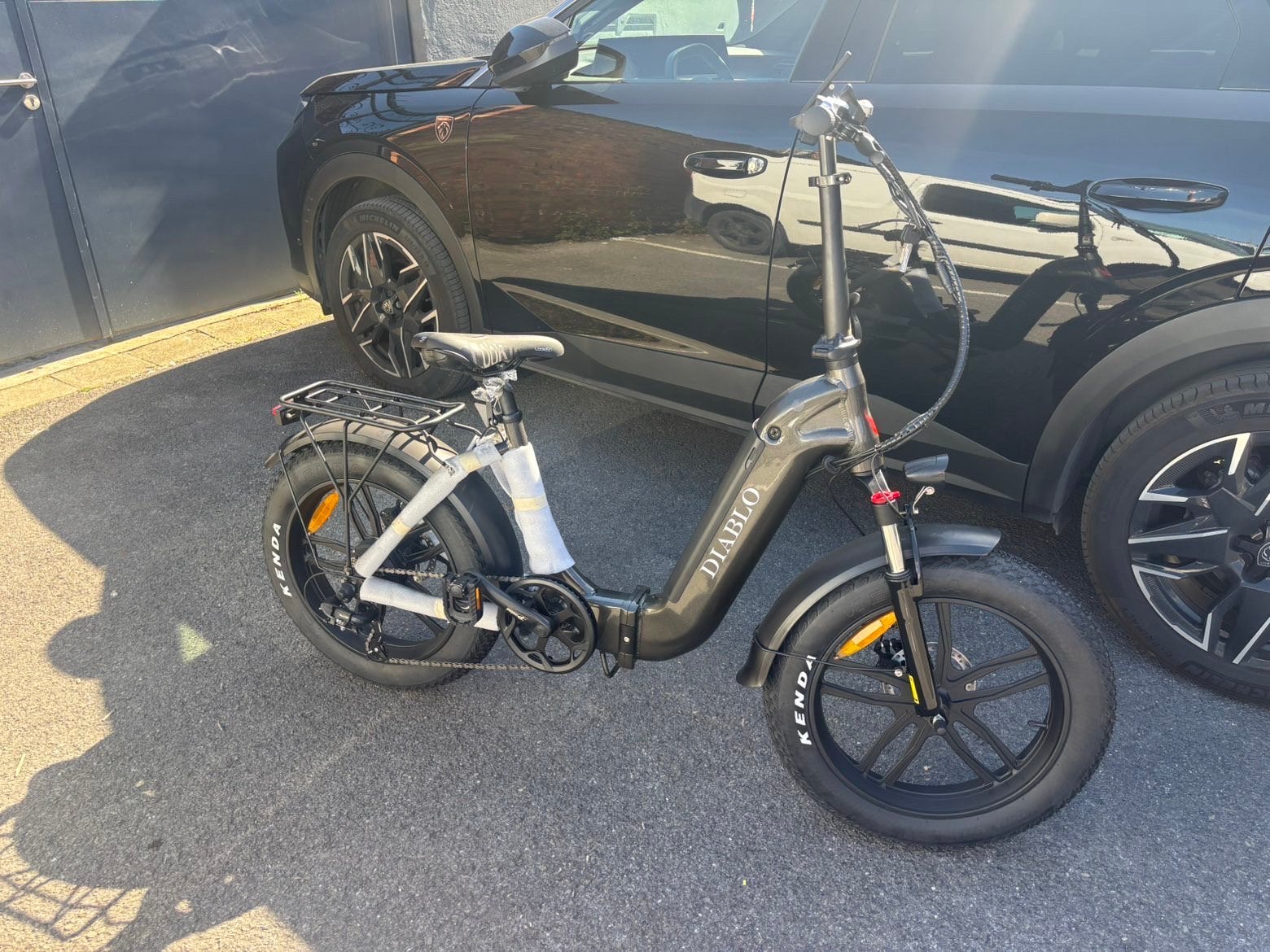 Vélo électrique Fatbike Diablo XR1 – Noir – 250W, Enlèvement, Neuf, Autres marques