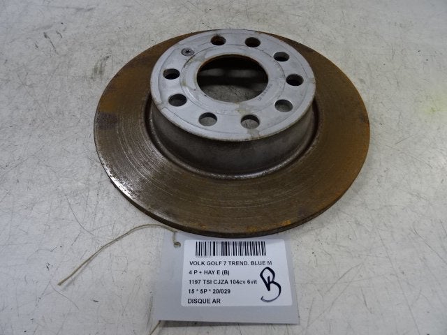 FREIN DISQUE ARRIÈRE Volkswagen Golf VII (AUA), Autos : Pièces & Accessoires, Volkswagen, Volkswagen AG, Utilisé, Kundenbetreuung@volkswagen.de