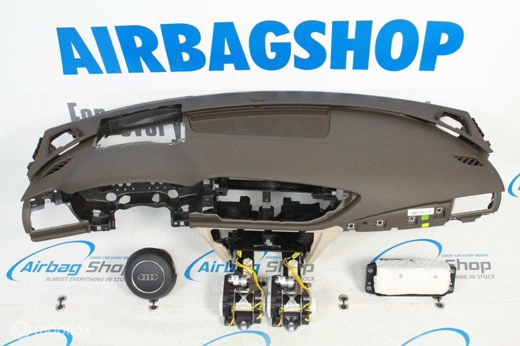 Airbag kit Tableau de bord HUD brun beige Audi A7 4G, Autos : Pièces & Accessoires, Enlèvement ou Envoi, Utilisé