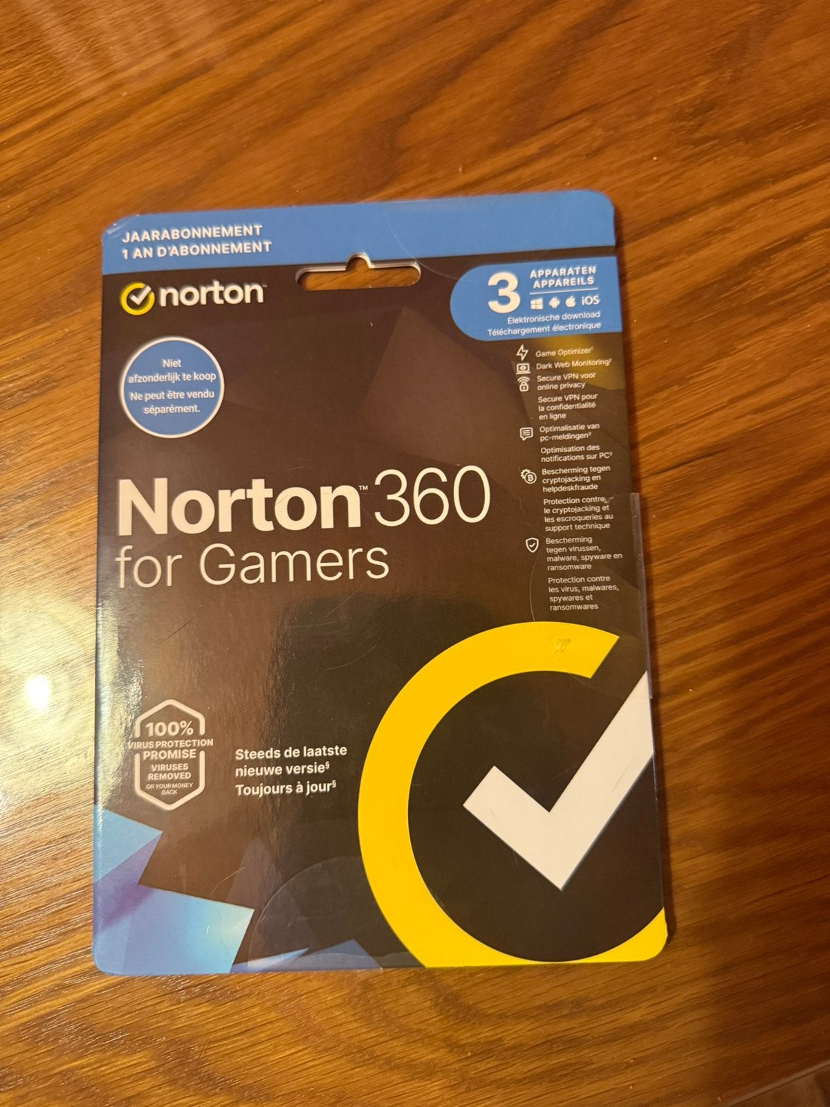 Antivirus et sécurité Norton 360, Informatique & Logiciels, Logiciel Antivirus & Protection, Enlèvement, Neuf, Autre