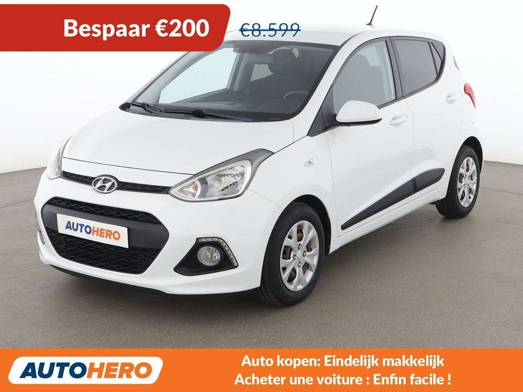 Hyundai i10 1.0 Basis (année de construction 2016), Autos, Hyundai, Achat, 998 cm³, Boîte manuelle, Noir