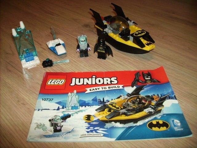 lego juniors batman 10737, Lego, Ophalen of Verzenden, Zo goed als nieuw, Compleet
