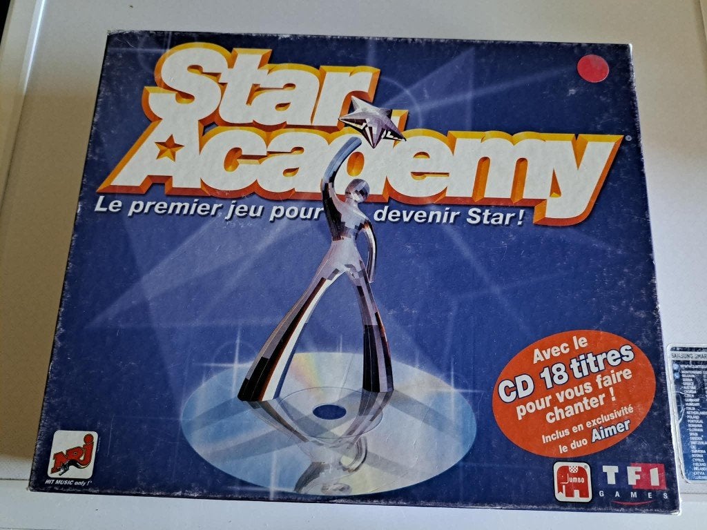 Jeu de société STAR ACADEMY, Enlèvement, Utilisé