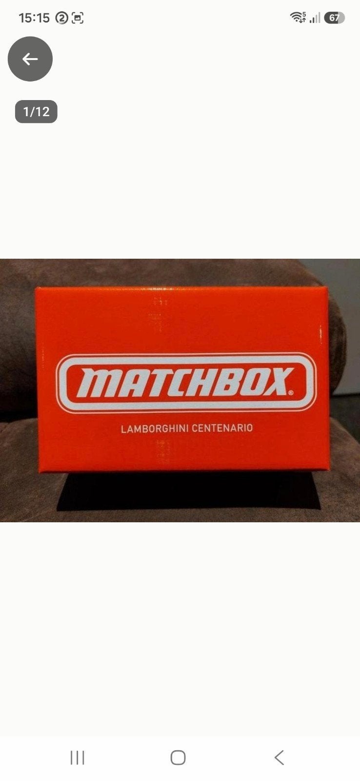 matchbox Collectors Lamborghini centenario, Ophalen of Verzenden, Nieuw, Auto, Matchbox