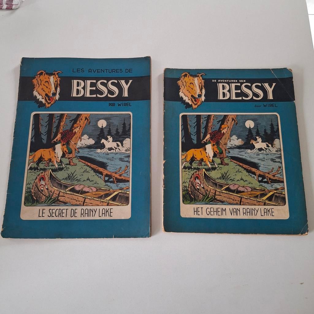 Bessy n 1. Le secret d'un lac pluvieux enld/fr première édi, Plusieurs BD, Enlèvement, Utilisé, Willy Vandersteen