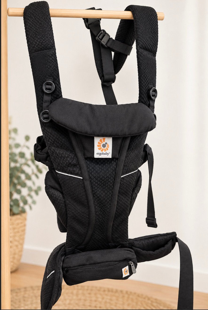 Ergobaby Omni Breeze Onyx Black NOUVEAU, Enfants & Bébés, Enlèvement ou Envoi, Comme neuf, Ventre, Porte-bébé