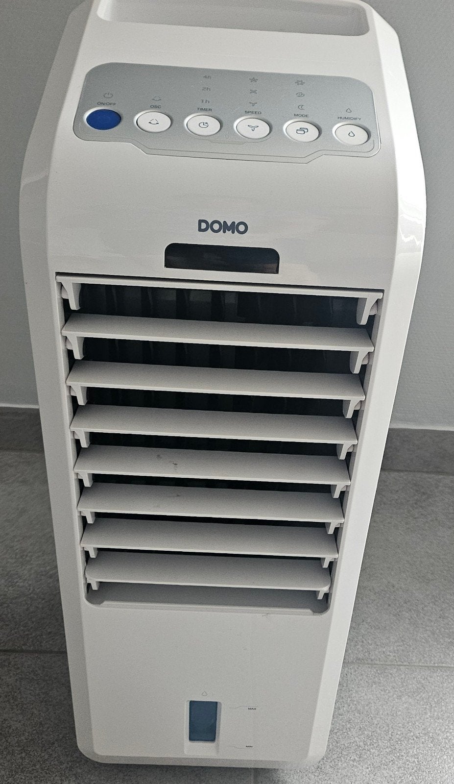 aircooler Domo, Ophalen