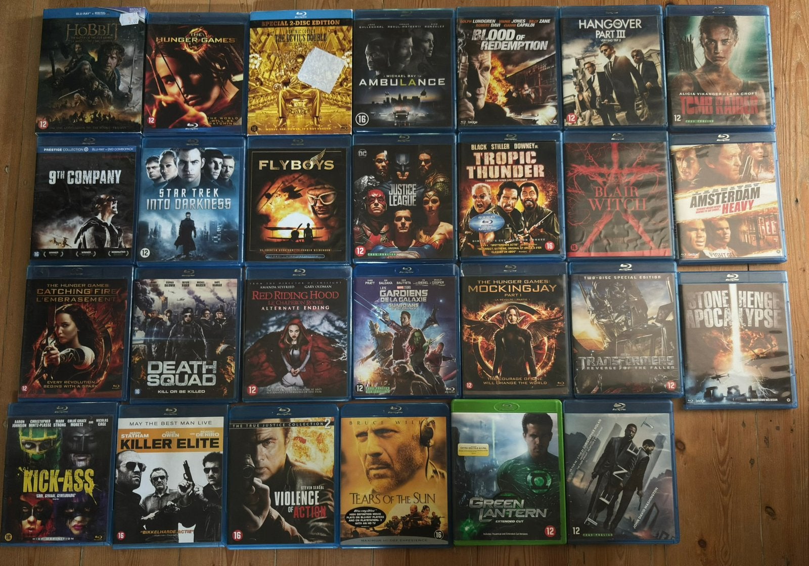 Lot van 27 Blu-rays, Enlèvement ou Envoi, Comme neuf