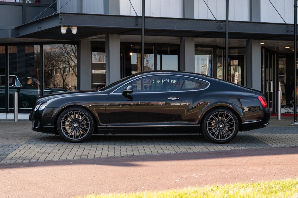 Bentley Continental 6.0 W12 Speed (bj 2009, automaat), Auto's, 4 zetels, Gebruikt, 12 cilinders, Continental
